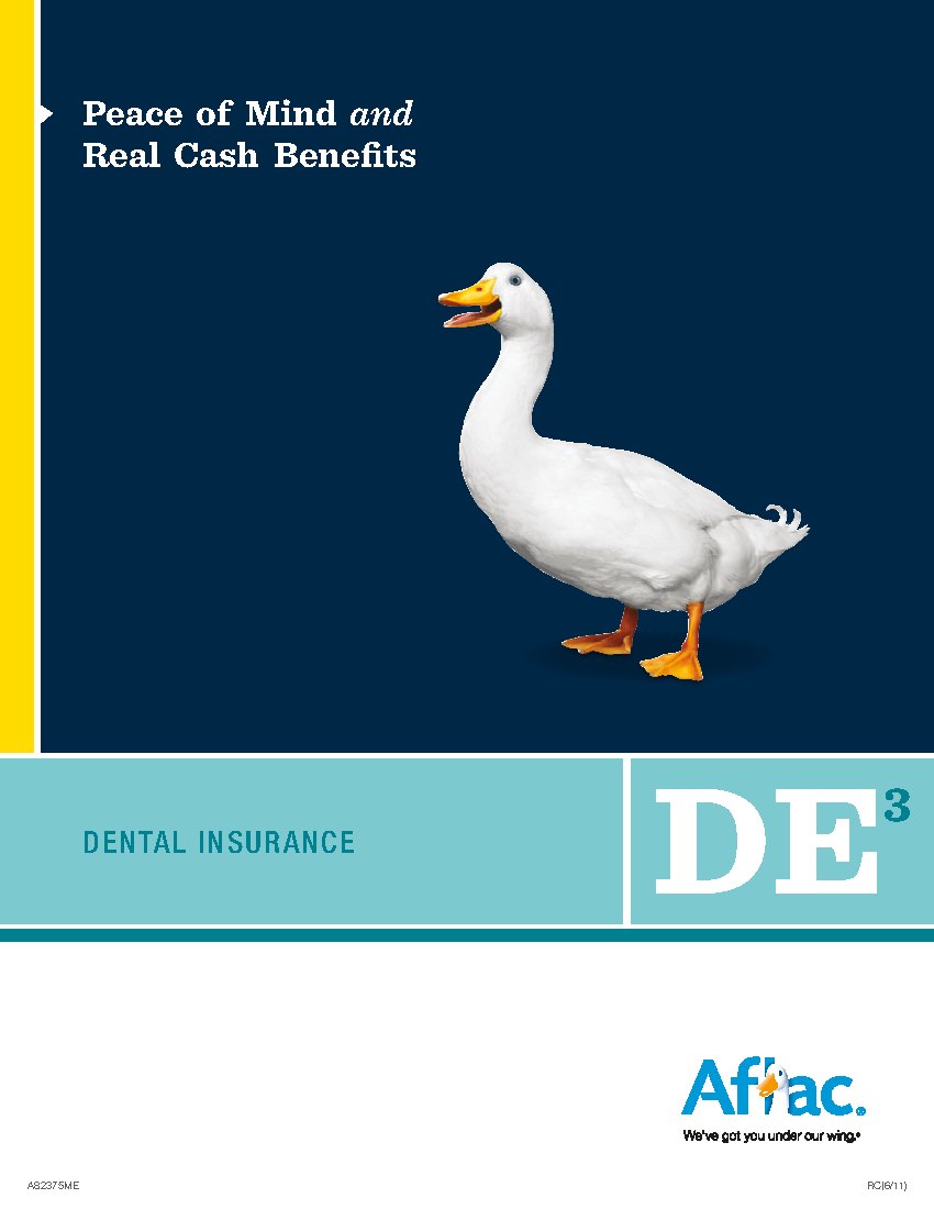 First page of Dental Insurance