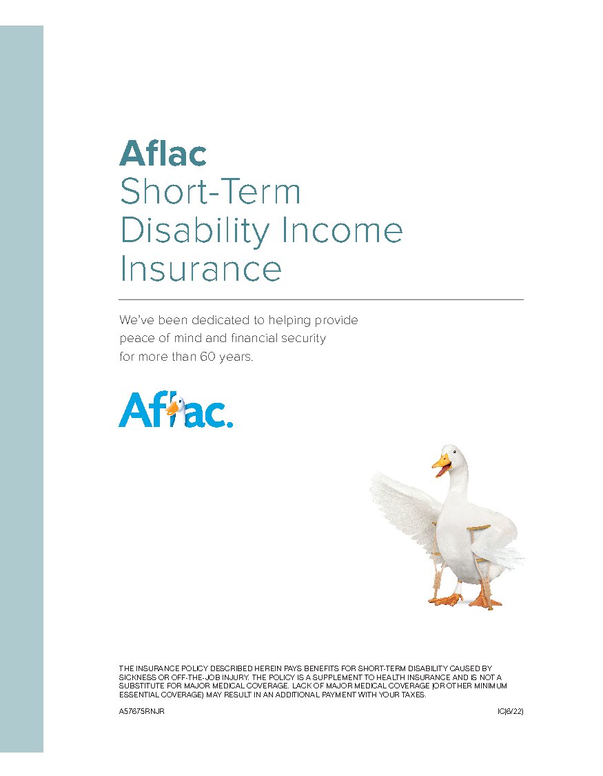 First page of Short-Term Disability Insurance