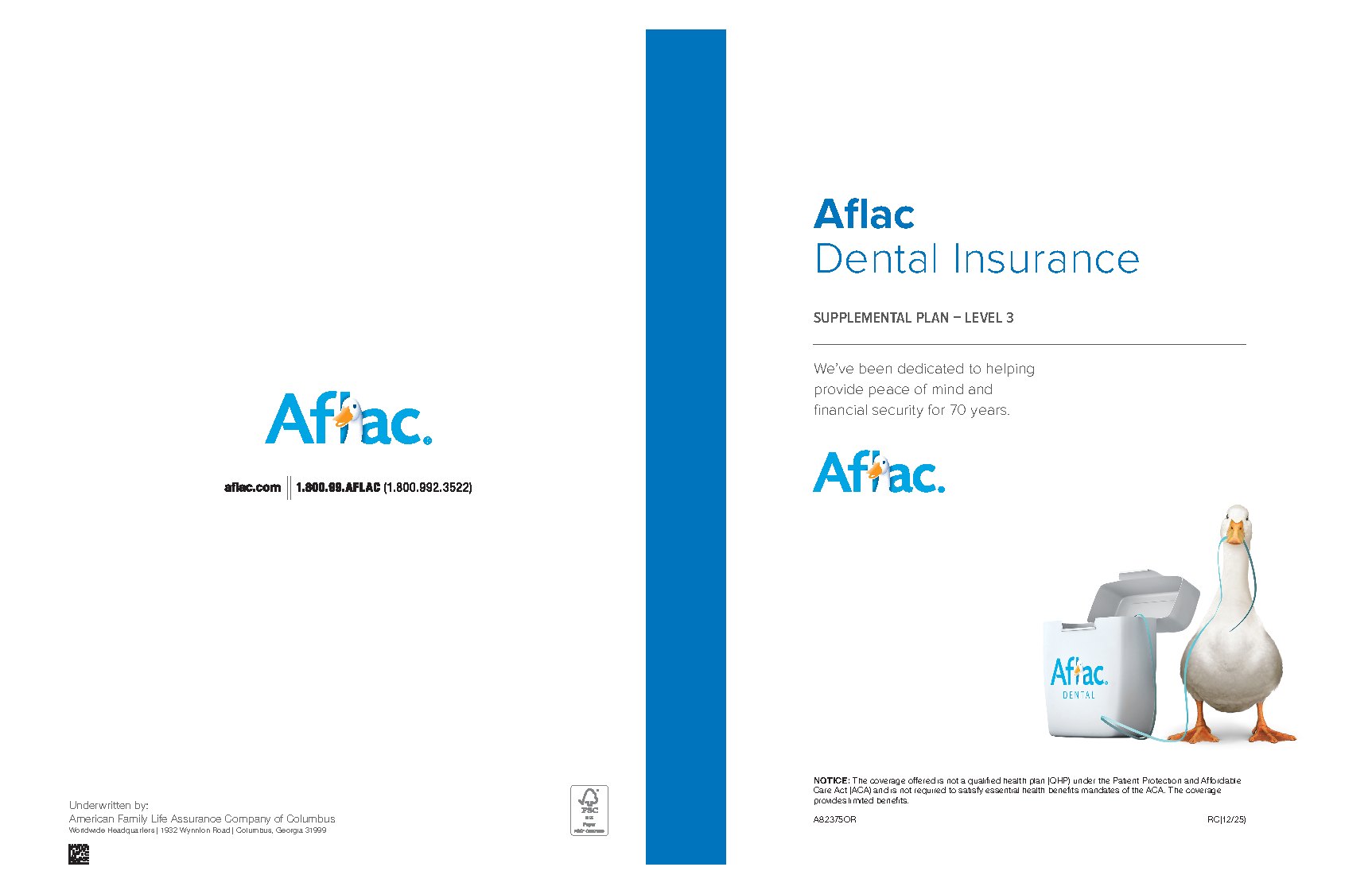 First page of Dental Insurance