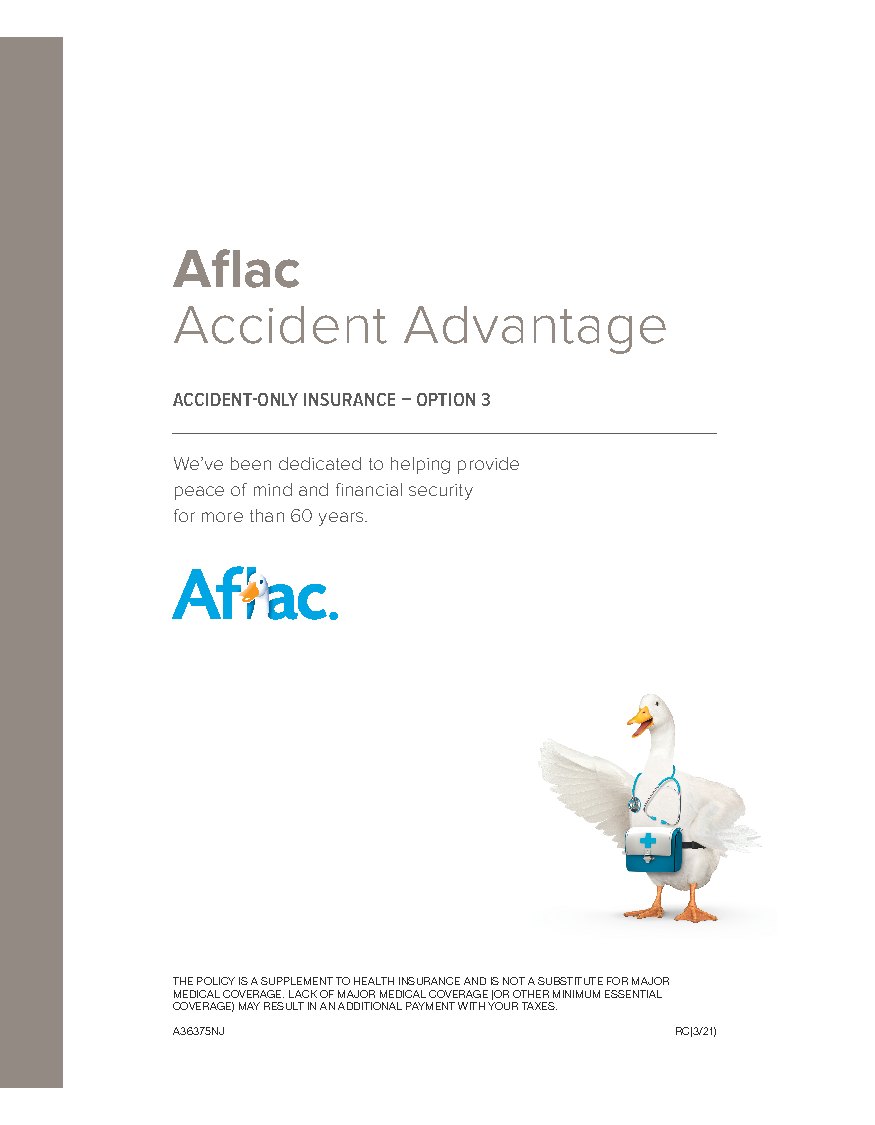First page of Accident Advantage