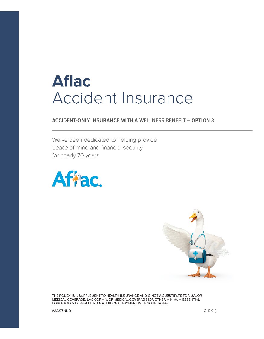 First page of Accident Insurance
